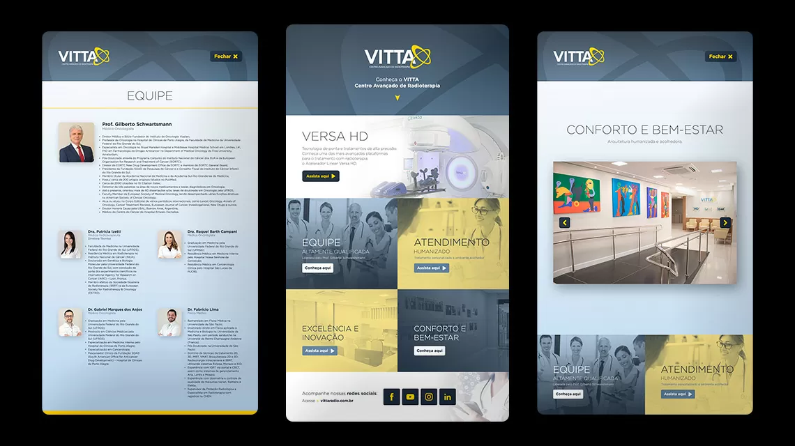 APLICATIVO TOUCH SCREEN CLÍNICA VITTA